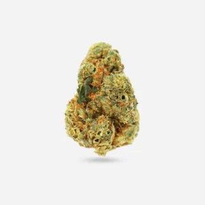 Close-up of Pink Diesel strain cannabis flower 3.5 grams
