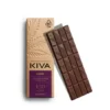 KIVA Blackberry Dark Chocolate Bar next to gummy bears for sale