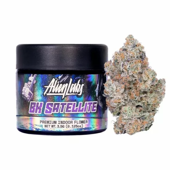 Alien Labs BK Satellite (SH) cannabis flower from top marijuana dispensary