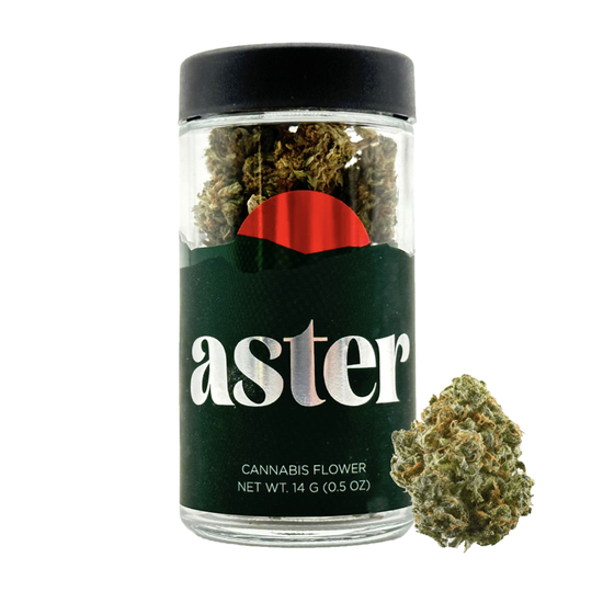 Aster Farms Grapesicle hybrid cannabis flower runtz strain