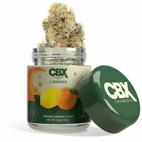 CBX L’Orange exotic cannabis flowers close-up